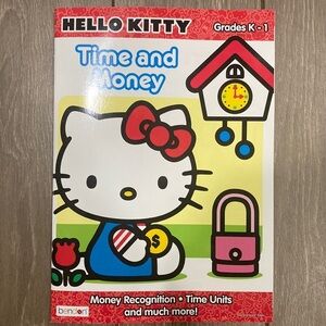 Hello Kitty Work Book Gde K-1 Time and Money